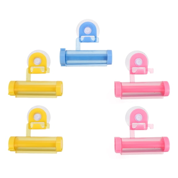 CATIEBYE toothpaste squeezers bulk Toothpaste Squeezer Assorted Color 5pcs