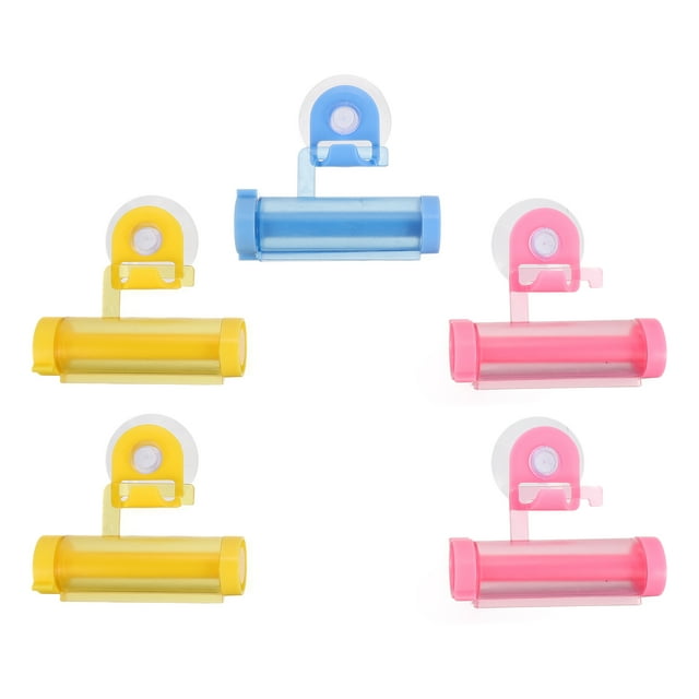 Miangastore toothpaste squeezer dispenser Polypropylene Household Users Home Use 5Pcs