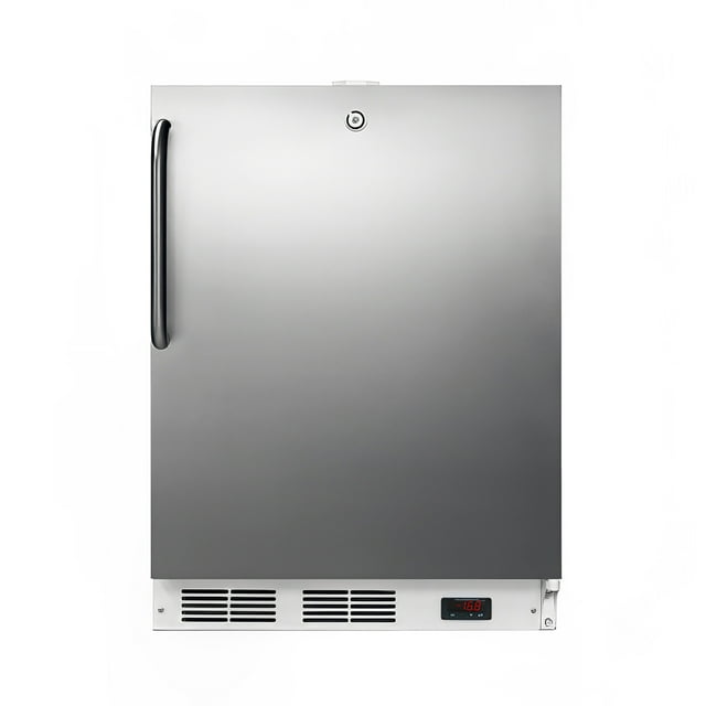 Accucold ACF48WCSSADA 24" One-Section Undercounter Medical Freezer - Stainless Steel, 115v