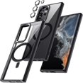 thumbnail image 1 of For Samsung Galaxy S22 Ultra Acrylic Pc Magsafe Phone Case, 1 of 5