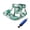 Green, variant on Inflatable Pool Float Chair Striped Water Lounge Sofa, Folding Floating Hammock Recliner with Air Pump for Swimming Pool Lake Beach Adult