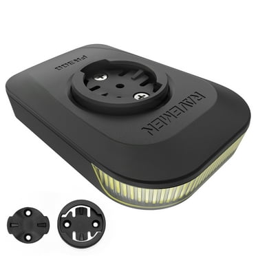 RAVEMEN FR300 Compatible with Garmin/Wahoo Bicycle Computers, 300 Lumen Bike Light for Being Seen 6 Modes Bike Computer Accessories with Auto On Off, USB C Rechargeable (Patent Protected)