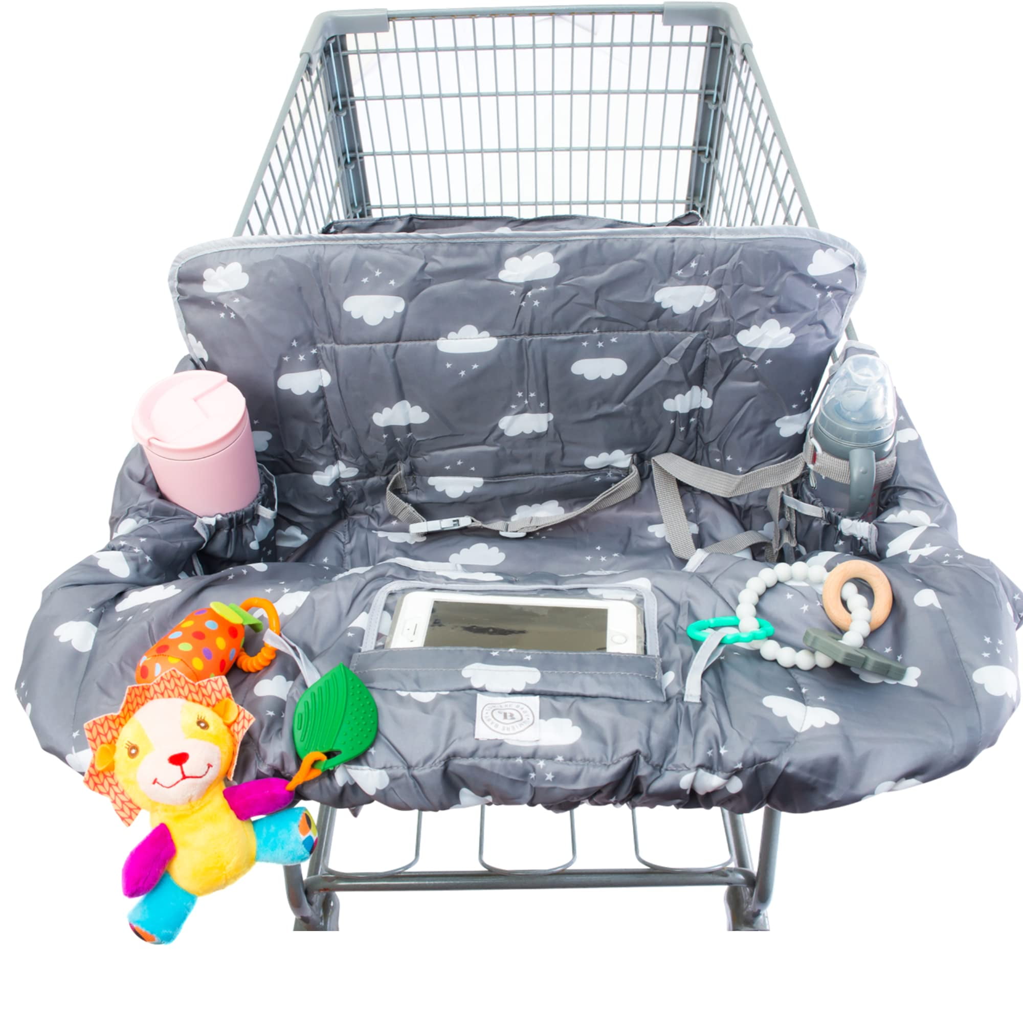 Lumiere Baby Shopping Cart Cover for Baby and Toddler 2in1 High
