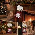 thumbnail image 3 of Plaid Puppy Christmas Stocking, Decorative Fabric Accent, Reusable Room Styling, for Dining Room, Living Room, Fireplace and Christmas Party Decor, 3 of 9