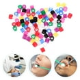 Zcyifa dental color code rings 100pcs Dental Code Rings Dental Equipment Color Code Rings