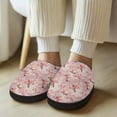 thumbnail image 4 of Whosucclay Cotton Slippers for unisex Lightweight House Slippers With Memory Foam, Washable Home Slippers,Indoor Comfy Bedroom Cozy Slippers Slip On, 4 of 6