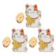 thumbnail image 3 of 3 piezas Fortuna japonesa Cat Pin Kawaii Pins de la solapa de gato Broches de dibujos animados para bolsas de ropa Sombreros, 3 of 7
