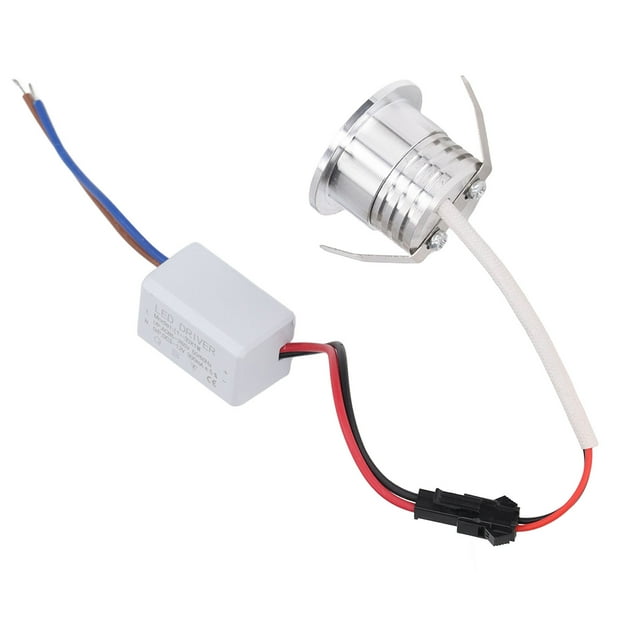 3W Mini Recessed COB Spotlight, AC85-265V LED Ceiling Light Small Downlight for Indoor Ceilings, Roofs, Cabinets, Stair Steps
