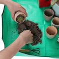 thumbnail image 3 of Plant Repotting Mat Waterproof planting Mat Indoor Portable Square Foldable Easy, 3 of 5