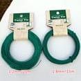 thumbnail image 6 of Grandest Birch 6PCS Portable Heavy Duty Plastic Coated Roll Wire Twist Ties Gardening Plant Tool,3, 6 of 7