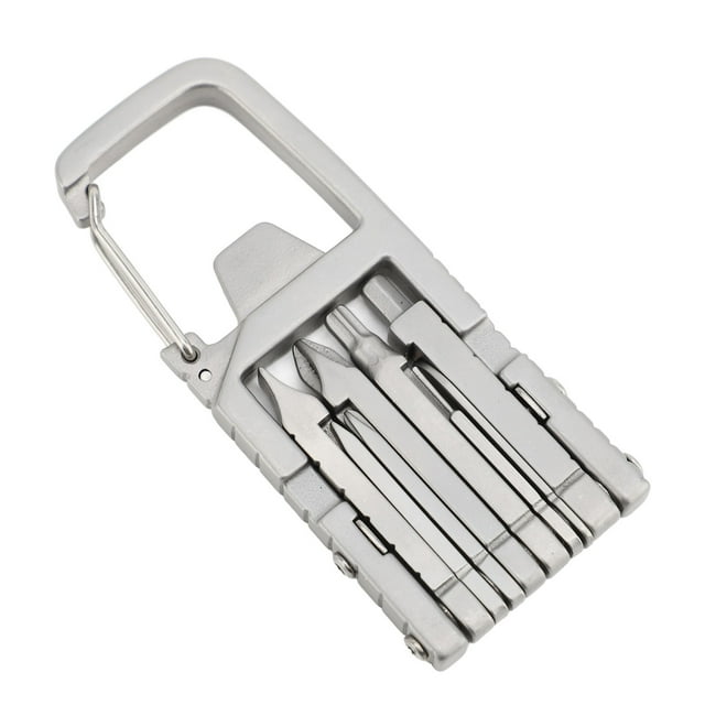 Herramienta Múltiple Portátil, Pitling Multi Tool Plegable de Acero inoxidable para acampar para acampar