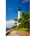 thumbnail image 2 of Hausenflock, Alan 13x18 White Modern Wood Framed Museum Art Print Titled - Cape Florida Lighthouse III, 2 of 4