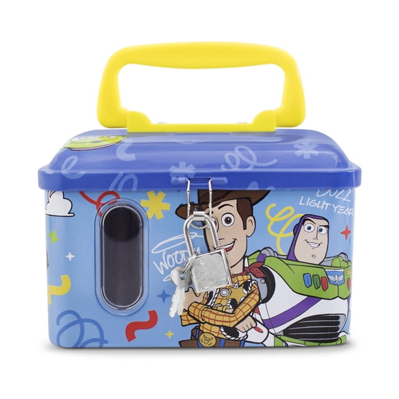 Alcancia Metalica Disney Toy Story con Candado