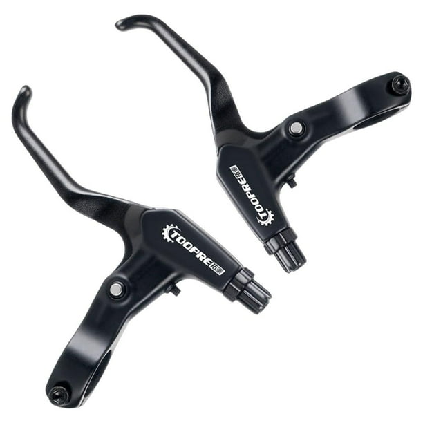 2 palancas ligeras para motocicleta de 22,3 mm para niños, repuesto de palanca en V Negro