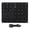 Black, variant on NFTIGB BT308 35 Keys Numeric Keypad Rechargeable Wireless Ultra Thin Keyboard Compatible with Bluetooth 5.0 (Iron Gray)