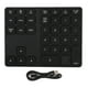 thumbnail image 1 of Teclado Numérico Inalámbrico Recargable - BT308, 35 Teclas, Bluetooth 5.0, Ultrafino, Negro, 1 of 10