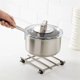 thumbnail image 3 of 2Pcs Stainless Steel Trivets for Pots Table Hot Pads Pot Trivets Cooling Rack Pot and Pan Holder for Cooking Pan, 3 of 5