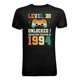 thumbnail image 1 of Playera Camiseta T-shirt Cumpleaños 30 Anos Unlocked, 1 of 6