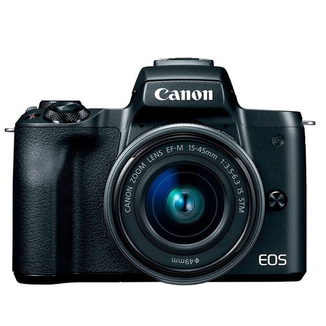 Cámara Canon M50 Mark II Mirrorless con EF-M 15-45 mm