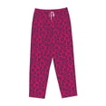 thumbnail image 4 of Haiem Floral Colorful Women's Pajama Pants Ultra Lightweight Pjs Bottoms Sleepwear Bottom Pants With Pocket Drawstring-Large, 4 of 7