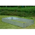 thumbnail image 3 of Amoboro 6x3x1ft Outdoor Metal Raised Garden Bed Planter Box for Vegetables, Flowers, Herbs 2pcs, 3 of 9