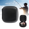 thumbnail image 4 of Fishing Reel Case, Pouch Storage Box PU Leather Fishing Reel Carrier Case Reel Cases Cover  For Fishing For Outdoors S, 4 of 8
