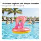 thumbnail image 3 of Abbraccia Flotador inflable serpiente de dibujos animados, generación avanzada, doble refuerzo, flotador infantil, rosa, 3 of 6