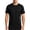 A241-Black, variant on Kalauyu Athletic Shirts for Men Round Neck Short Sleeve Quick Dry Gym Active T Shirt Breathable Moisture Wicking Summer Sport Tops
