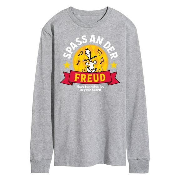Peanuts - Snoopy Spass An Der Freud - Men's Long Sleeve T-Shirt