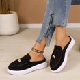 thumbnail image 7 of Miluxas Women's Soft Walking Platform Mule, Casual Slip-On Shoes, Lightweight, Comfortable, Stylish Everyday Footwear Black 6.5(38), 7 of 7
