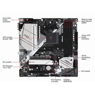 ASRock A520M-HDV AM4 AMD A520 SATA 6Gb s Micro ATX AMD Motherboard