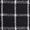 Black, variant on DII 50x60" Modern Cotton Checked Plaid Throw with Fringe in Black
