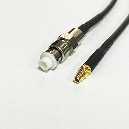 FME female jack to MMCX male RF Jumper pigtail cable RG174 adapter 20CM 8" NEW Good Quality Fast USA Shipping