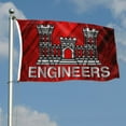 thumbnail image 3 of Army Engineers Flag 3x5Feet Military Banner with 2 Brass Grommets, 3 of 4