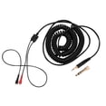 thumbnail image 2 of Cable Espiral de Resorte de Repuestro Parauriculares HD - Transmisión de Audio de Alta Definición, Cable en Espiral de 2 M Estríable Hasta 6 M - Conceptores en Cobre, 2 of 7