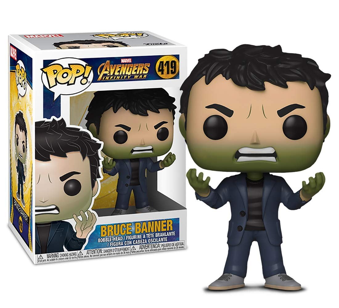 hulk and bruce banner funko pop