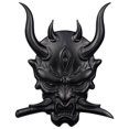 thumbnail image 2 of ziyahi Japanese Oni Samurai Sticker for Car Motorcycle Logo Decoration Sticker Black, 2 of 4