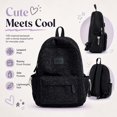 thumbnail image 6 of Sunyuer Women Soft Leopard Print Backpack, Large Capacity Lightweight Backpack, Fashion Casual Travel Daypack, Multi Pockets Water Resistant Laptop Backpack, 6 of 8