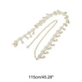 thumbnail image 3 of Cadenas de cintura ajustables de moda para mujeres en blanco de Unique Bargains, 3 of 6