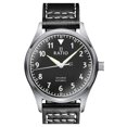 thumbnail image 1 of Ratio Skysurfer Pilote Cadran Texturé Noir Cuir Automatique RTS303 Montre Homme 200M, 1 of 1