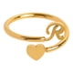 thumbnail image 3 of Xihbxyly Anillos de Inicial de Oro, Anillo Apilable con Letra Abierta, Joyería Ajustable con Alfabeto, Regalos Personalizados Únicos, Accesorio de Moda para Mujer, Perfecto para Mamá o Novia., 3 of 3