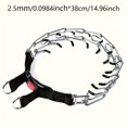 thumbnail image 3 of CNKOO A Golden Clip-style Dog Training Collar With A Quick-release Buckle  Durable Pet Supplies For Behavior Correction And Obedience Training - Other Patterns, 3 of 6