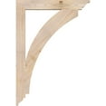thumbnail image 3 of Ekena Millwork 3 1/2"W x 28"D x 40"H Thorton Traditional Smooth Bracket, Douglas Fir, 3 of 4