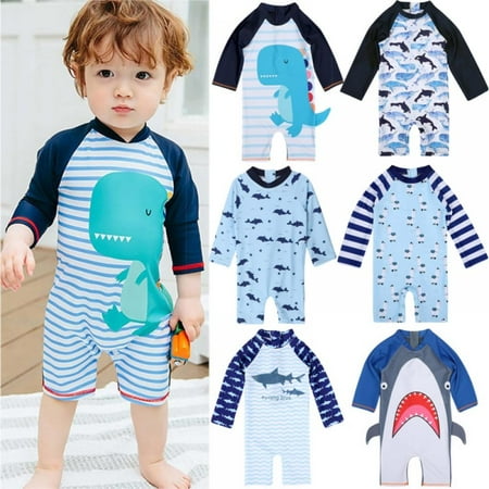 

Boy Shorts Swimsuits for Women Toddler Boys Girls Cartoon Dinosuar Sunsuit 1-7T
