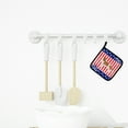 thumbnail image 3 of USA Patriotic Cavalier King Charles Spaniel Pair of Pot Holders, 3 of 3