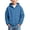 Blue -BU21, variant on Boys Rain Jacket Cycling Hooded Raincoats for Kids Lightweight with Zipper Pockets Climbing Running School Outdoor Dark Green M