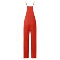 thumbnail image 4 of TIANZEN Solid Color Casual Pocket Strap Jumpsuit Pantsuits With Pantsuits Harem Jumpsuit Jumpsuit plus, 4 of 5
