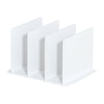 thumbnail image 3 of Closet Organizer Divider Household Storage and Organization Accessory Practical White 4 Grid, 3 of 9