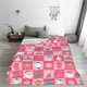 thumbnail image 5 of Balery Pink Christmas Cheer Manta de Felpa Suave y Acogedora – Cobija de Franela Aterciopelada para Cama, Lavable y Cálida para Sofá, Mascotas, Transpirable-80"x60", 5 of 7