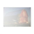 thumbnail image 3 of U R There Photography Columbiaville Red III Rustic Farmhouse Tempered-Glass Cutting Board 11"x 15", 3 of 9